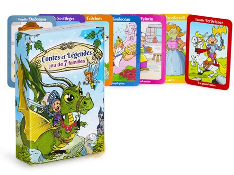 Jeu des 7 familles Contes et Légendes bretonnes