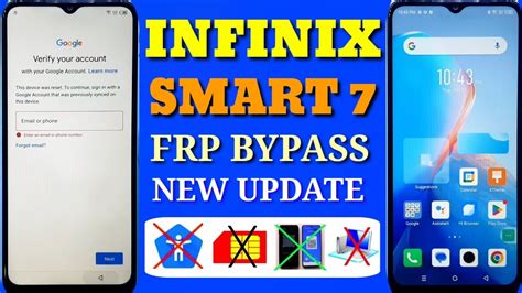 Infinix Smart 7 Frp Bypass New Security 2023 Infinix Smart 7 FRP