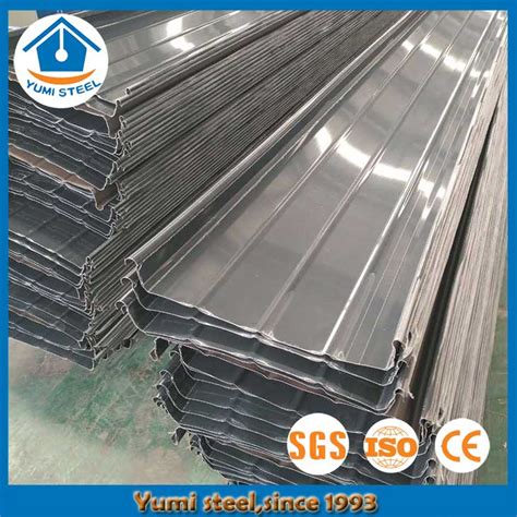 Standing Seam Aluminum Metal Roofing Sheets Buy Standing Seam Metal