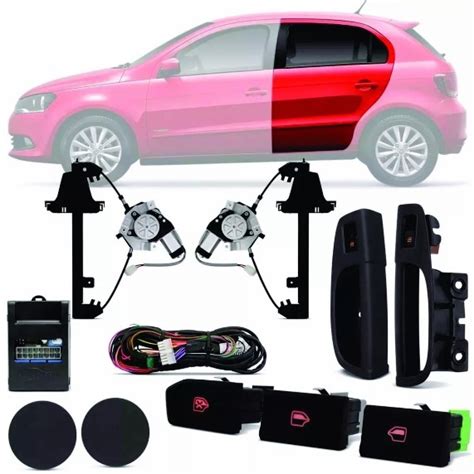 Kit Alza Cristales Electricos Saveiro G5 G6 G7 Gol G6 G7 4 000 00