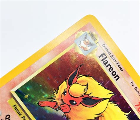 Pok Mon Jungle Flareon Holo Rare No Symbol Misprint Wotc Ebay