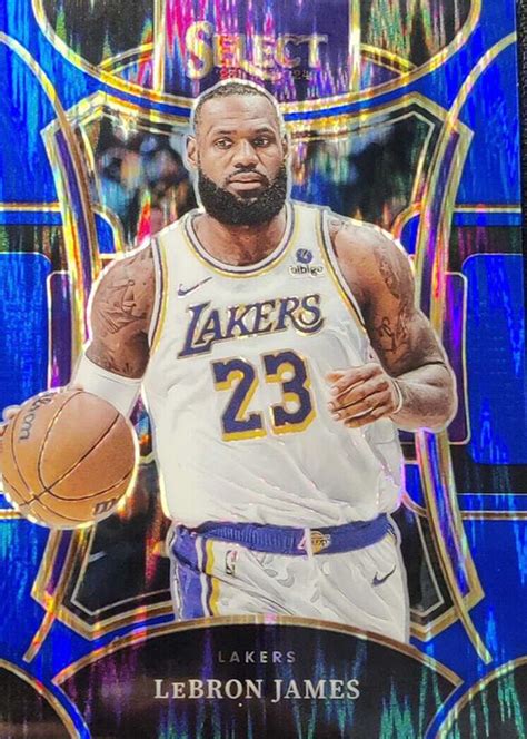 Lebron James Select Mezzanine Blue Flash Price Guide