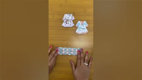 Sailor Suit Origami One Set Dress Origami Youtube