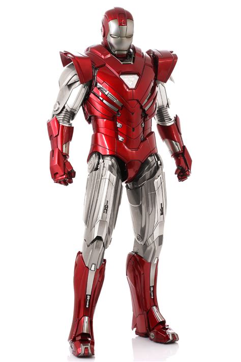 Toysandstuff Hot Toys Iron Man Mk Silver Centurion With