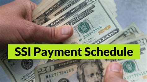 Ssi Payment Schedule Know The Dates And Income Amount