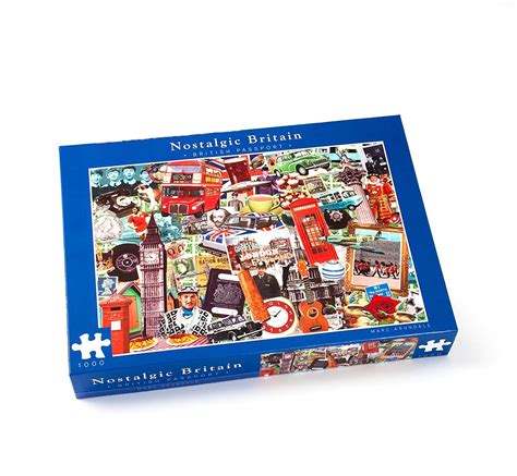 Paul Lamond British Passport Nostalgia Puzzles 1000 Piece Toptoy