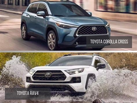 Toyota Corolla Cross Vs Rav4 Toyota Suv Comparison Darcars Toyota Of Baltimore