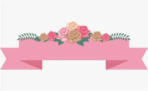 Sweet Wedding Ribbon Png And Clipart Flower Graphic Flower Cards