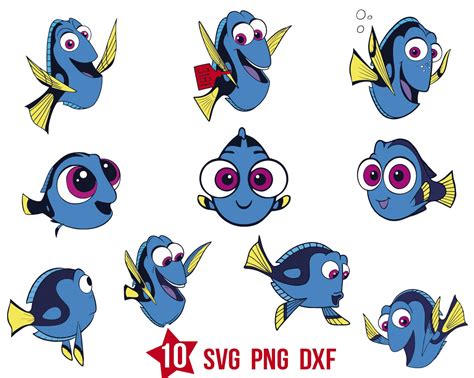 Disney Finding Dory Svg For Cricut Nemo Svg Png Inspire Uplift