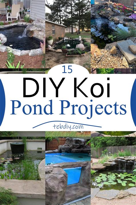 Diy Koi Pond Ideas For Your Backyard Teb Diy