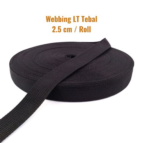 Jual Tali Webbing Bisban Tas Lt Cm Tebal Shopee Indonesia