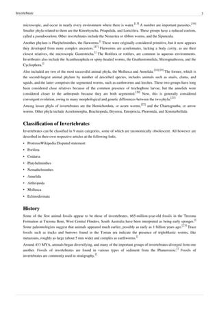 Invertebrate PDF