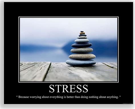 Amazon Inspirational Wall Art Co Stress Demotivational Poster