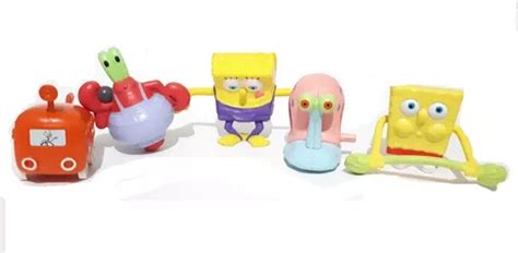 Figuras Bob Esponja Mcdonalds Set Personajes En Venta En Iztacalco