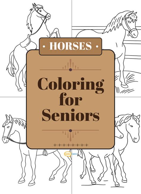 Colouring Templates For Seniors And The Elderly