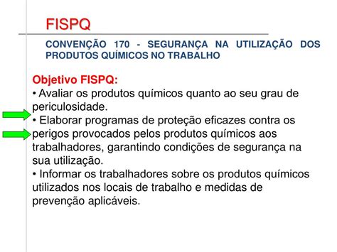 PPT FISPQ Ficha de Informações de Segurança Produtos Químicos