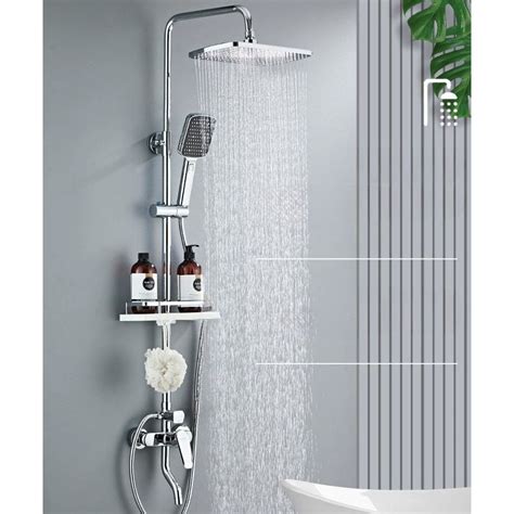 Jual Shower Kamar Mandi 1 Set Kran Cabang Shower Mandi Set Stainless