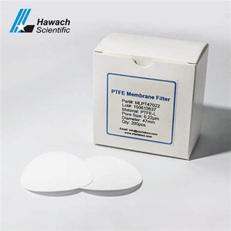 Hydrophilic Ptfe Membrane Filter 022 045 μm Hawach