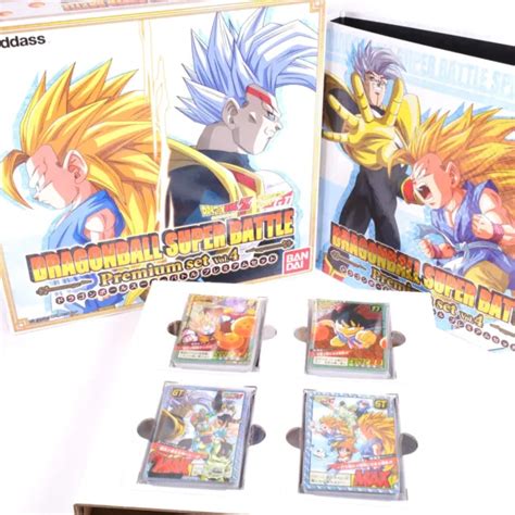 BANDAI DRAGON BALL Carddass Box Premium Set Vol 4 Super Battle Card