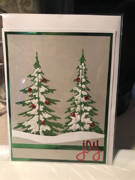 Christmas Trees Homemade Cards Cards Christmas Tree