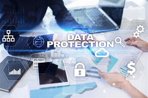 Data Protection Cyber Security Information Safety And Encryption