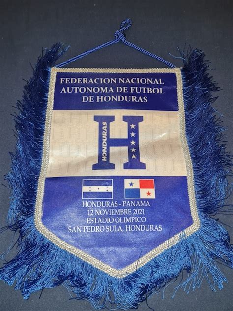 Honduras Vs Panama National Team Pennant Swap Captain Mrmatchworn Mx