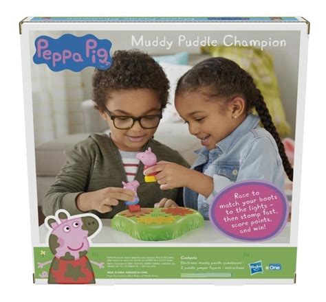 Peppa Pig Muddy Puddles Juego De Mesa Hasbro Diverti Cuotas Sin