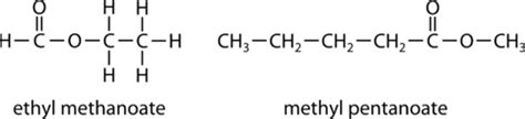 Esters Read Chemistry Ck 12 Foundation