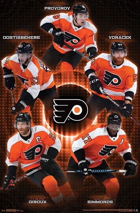 Eric Lindros "Locker Room" Philadelphia Flyers Rookie Year Poster ...