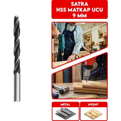 Satra Hss Matkap Ucu 9 mm Fiyatı Taksit Seçenekleri