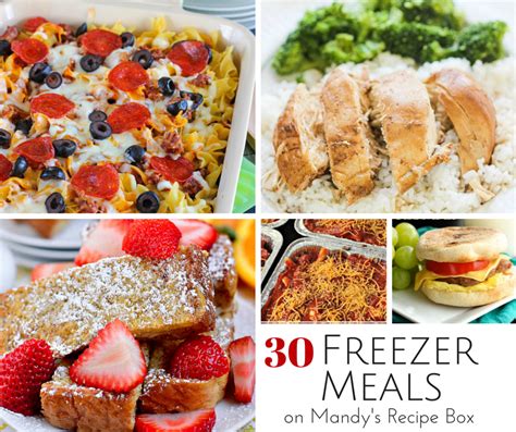 Freezer Meals Mandy S Recipe Box