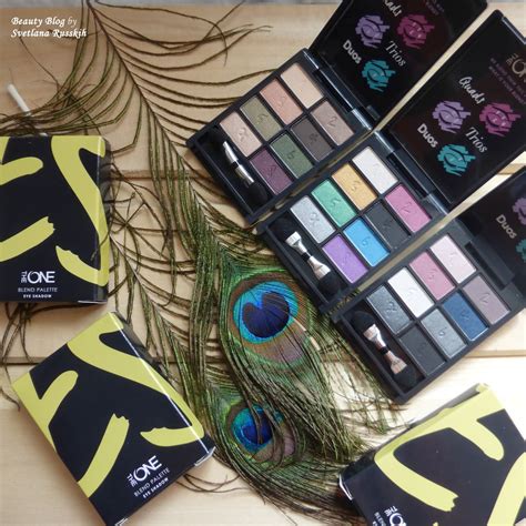 Oriflame The One Blend Palette Eye Shadow Экспрессия Все оттенки ...