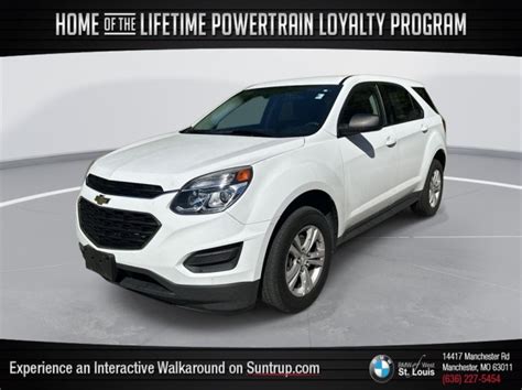 Pre Owned 2017 Chevrolet Equinox LS 4D Sport Utility In St Louis