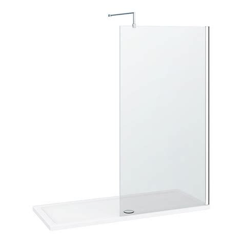 Nova 1700 X 700 Wet Room 1000mm Screen Tray Victorian Plumbing Uk