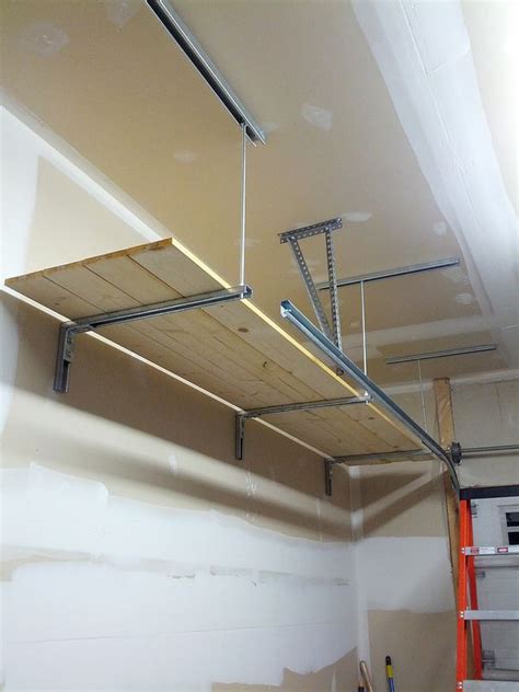 Ceiling-Supported Garage Shelves : r/BeginnerWoodWorking