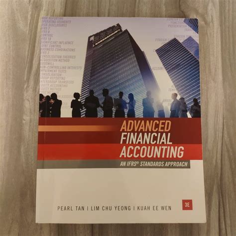 Advanced Financial Accounting An IFRS Standards Approach Hobbies