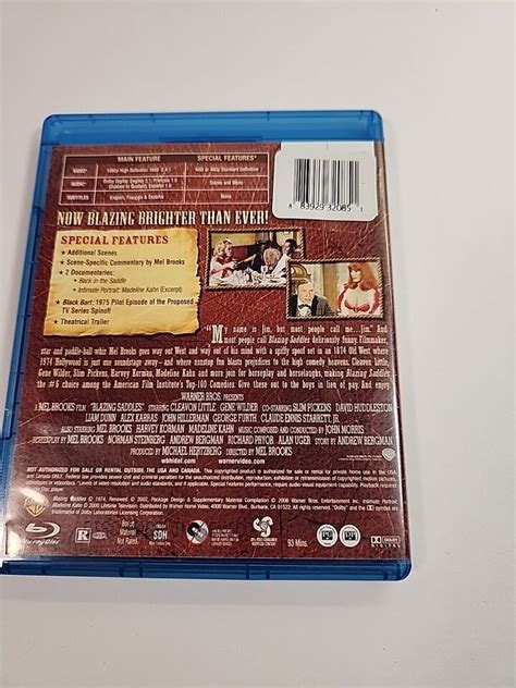 New Blu Ray Blazing Saddles Mel Brooks With Special Features Added