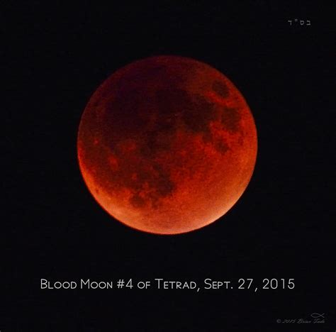 Blood Moon #4 of Tetrad, Without Location Label Photograph by Brian ...