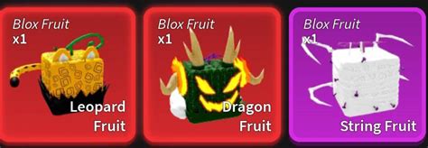 Trading Leopard, Dragon, and String : r/bloxfruits