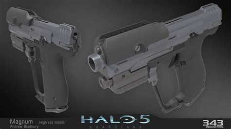 Artstation Halo 5 Magnum Andrew Bradbury Halo 5 Halo Magnum