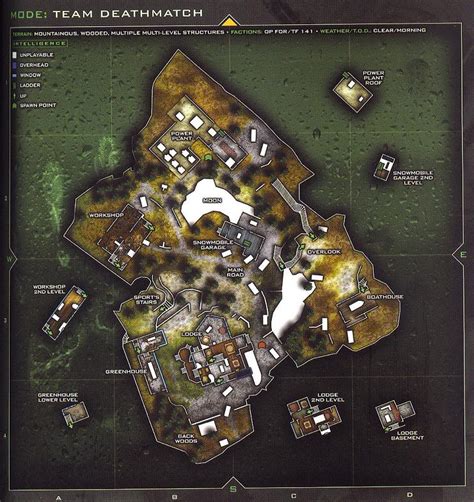 Official Mw2 Mapsspawns For Each Mode