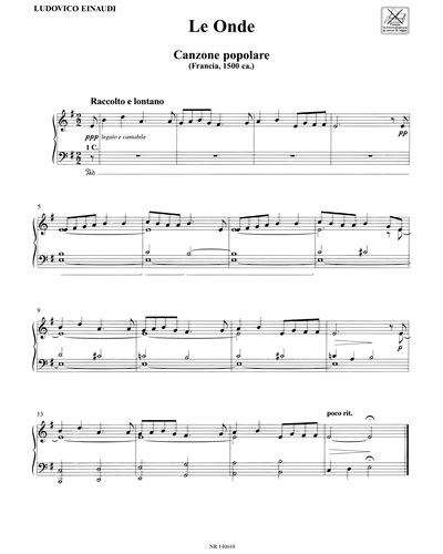 Le Onde Piano Sheet Music By Ludovico Einaudi Nkoda Free 7 Days Trial