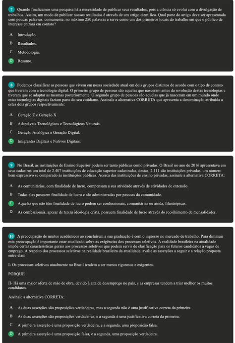 Perspectivas Profissionais Avaliação Final Objetiva Perspectivas