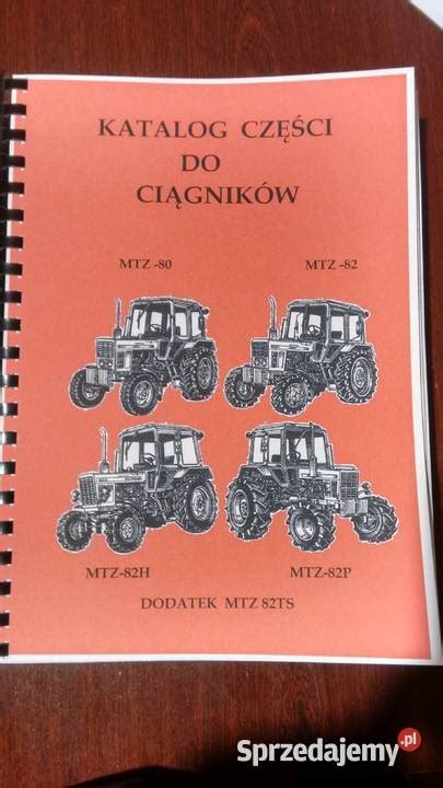 KATALOG CZĘŚCI Pronar MTZ 80 82 Dodatek MTZ 82 TS Stalowa Wola