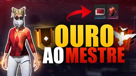 DO OURO AO MESTRE SEM DOBRO DE PONTOS TEMPORADA 21 FREE FIRE