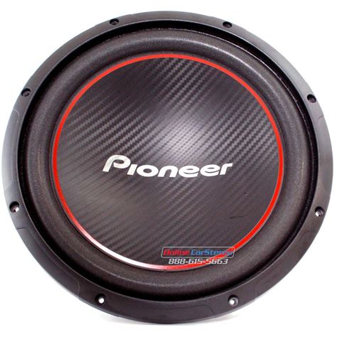 Pioneer TS-W304R 12" 1300W 4-ohm SVC Champion Series Component Car ...