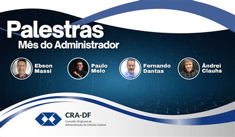 Palestras M S Do Administrador Cra Df