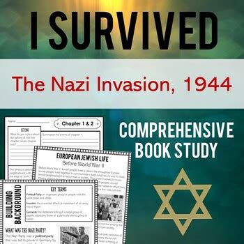 I Survived the Nazi Invasion, 1944 (Comprehensive Book Study) | TpT