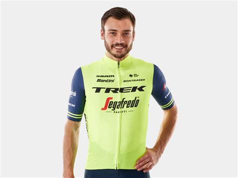 חולצת רכיבה Santini Trek Segafredo Men s Team Replica Training Jersey