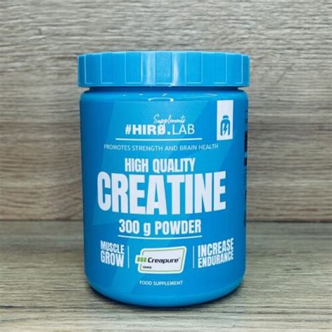 Hirolab Creatine Creapure 300g Sixpacklt Creapure Kreatinas